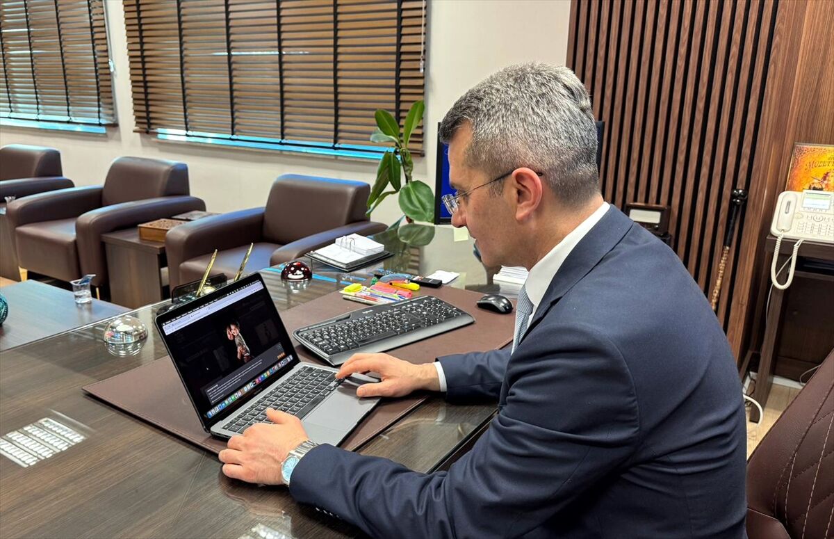 Kırıkkale Adalet Komisyonu Başkanı Sezgin, AA'nın 'Yılın Kareleri' oylamasına katıldı