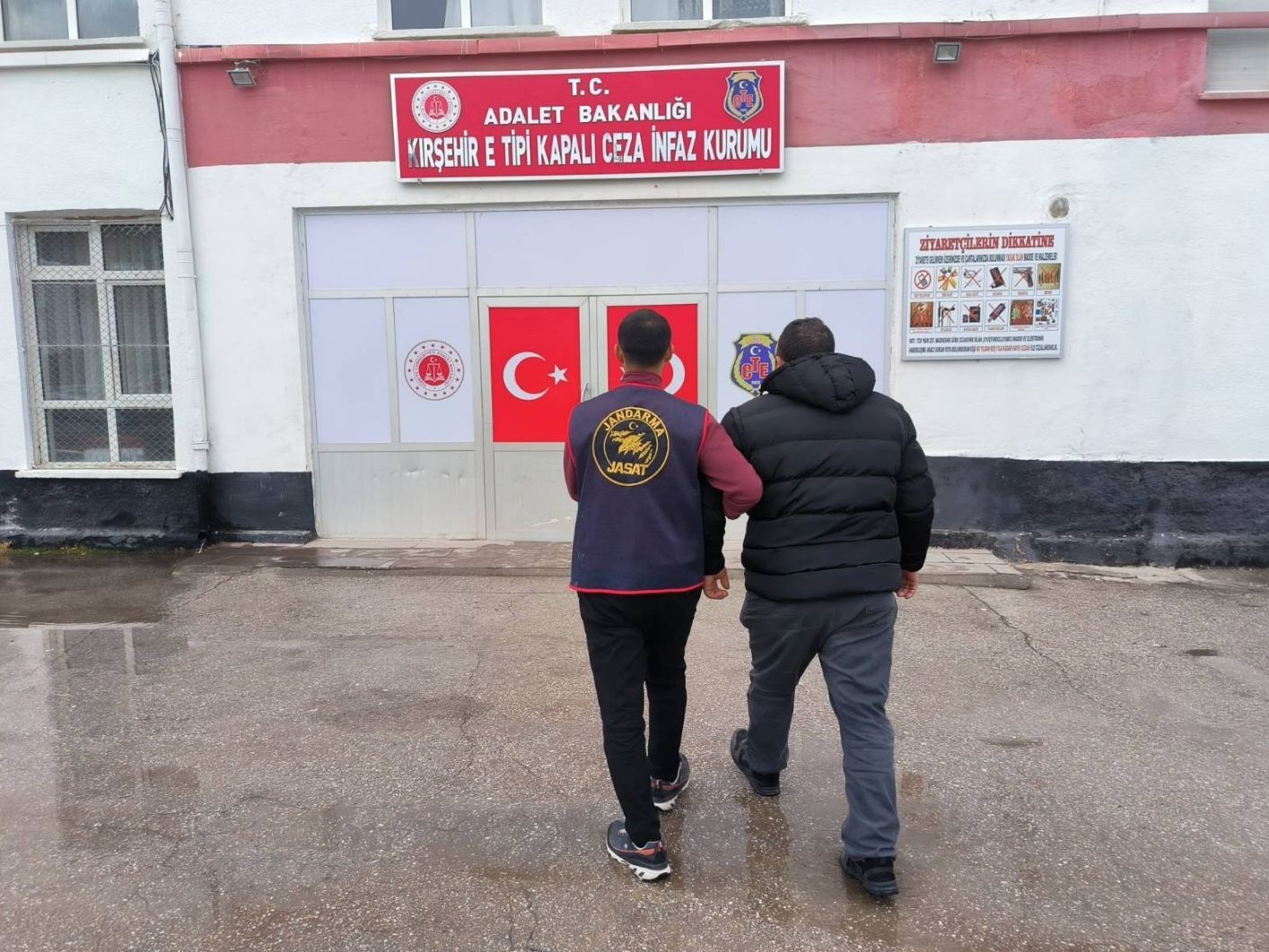 Kırşehir'de firari hükümlü yakalalndı