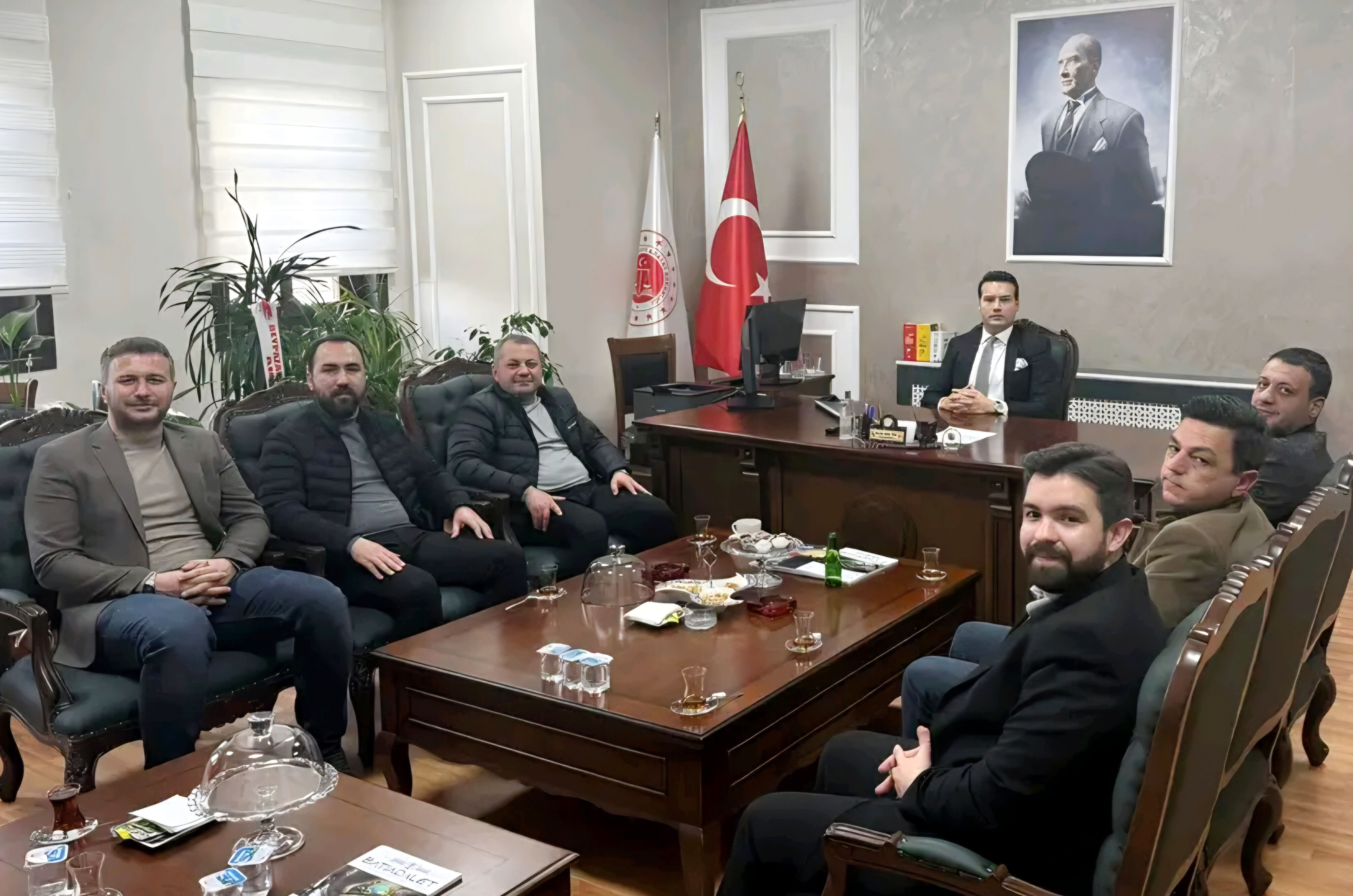 Beypazarı Ticaret Odası Başkanı Çelik'ten Cumhuriyet Başsavcısı Özen'e ziyaret
