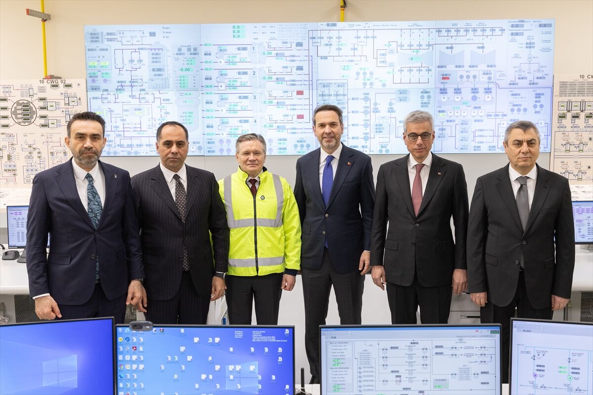 Rosatom Genel Müdürü Likhachev, Enerji Bakanı Bayraktar ile Akkuyu NGS sahasını ziyaret etti
