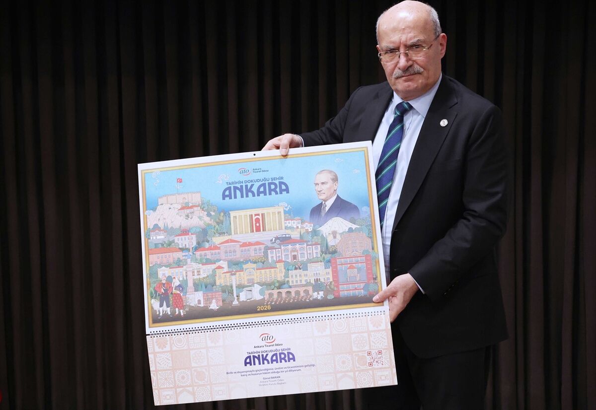 ATO, 2026 yılına özel Ankara dokulu takvim hazırladı