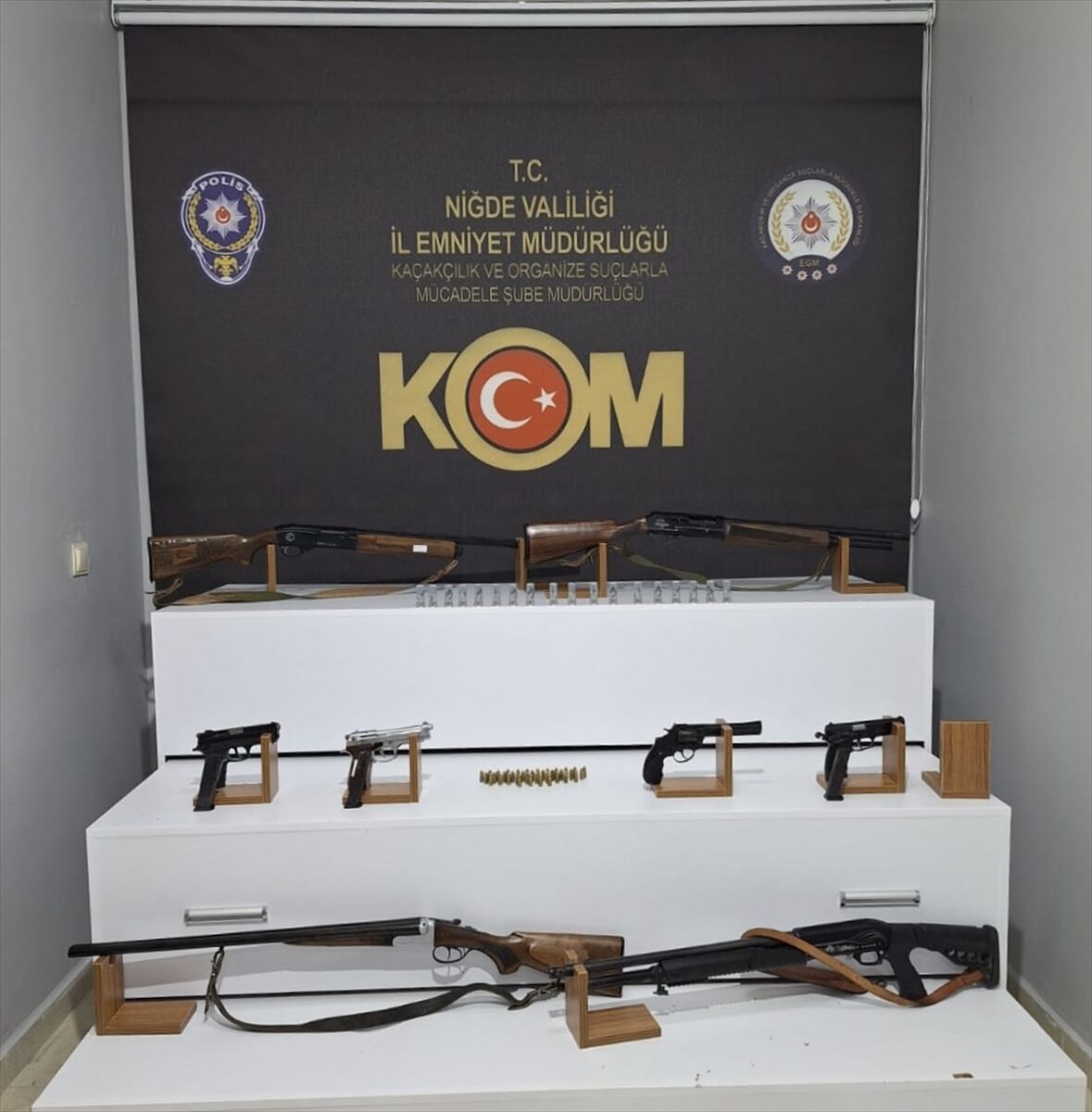 Niğde'de bireysel silahlanmaya yönelik operasyonda 1 kişi tutuklandı
