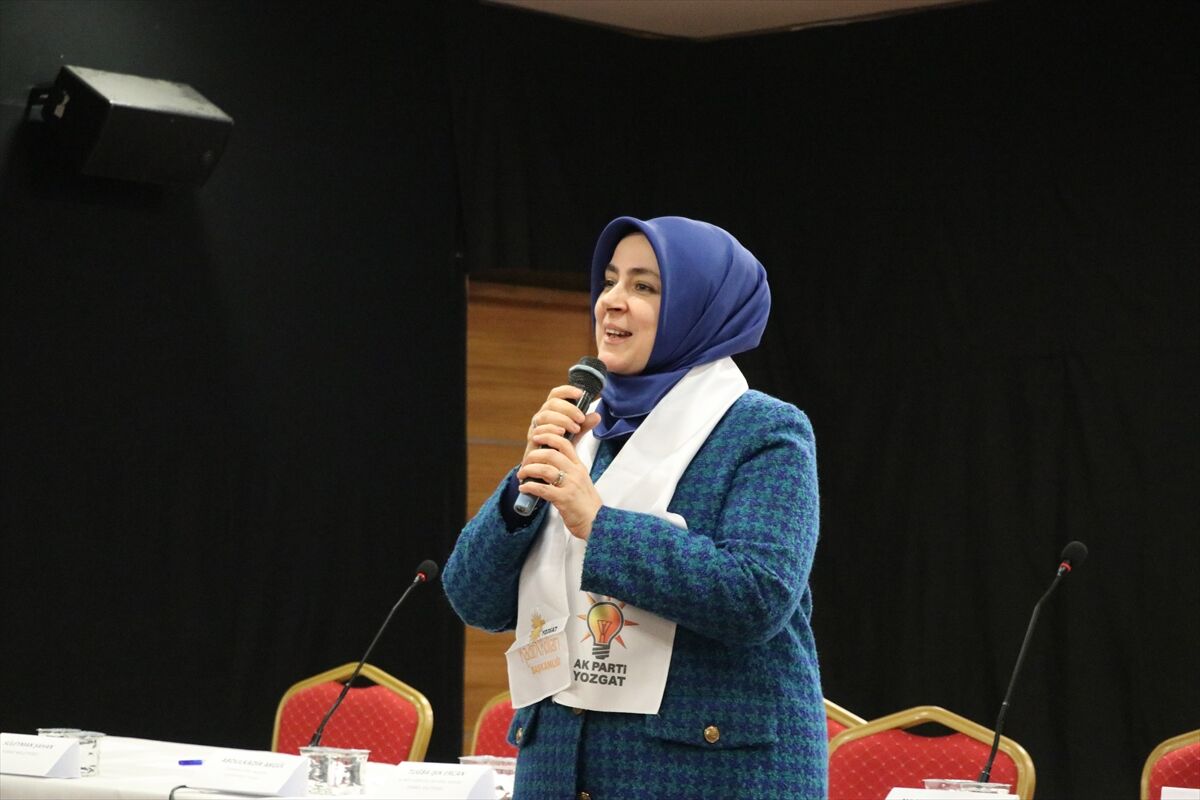 AK Parti Kadın Kolları Başkanı Ercan, Yozgat'ta konuştu: