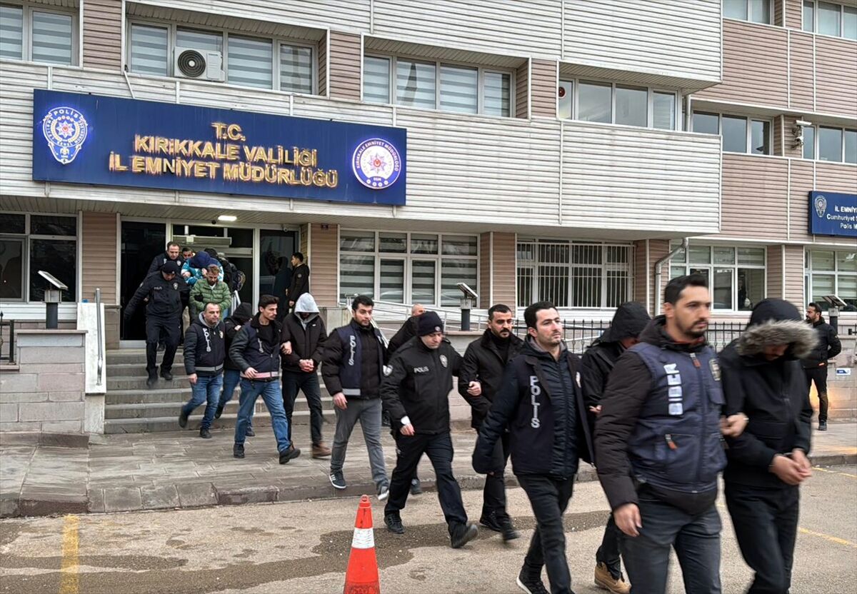 Kırıkkale merkezli yasa dışı bahis operasyonunda 25 şüpheli yakalandı