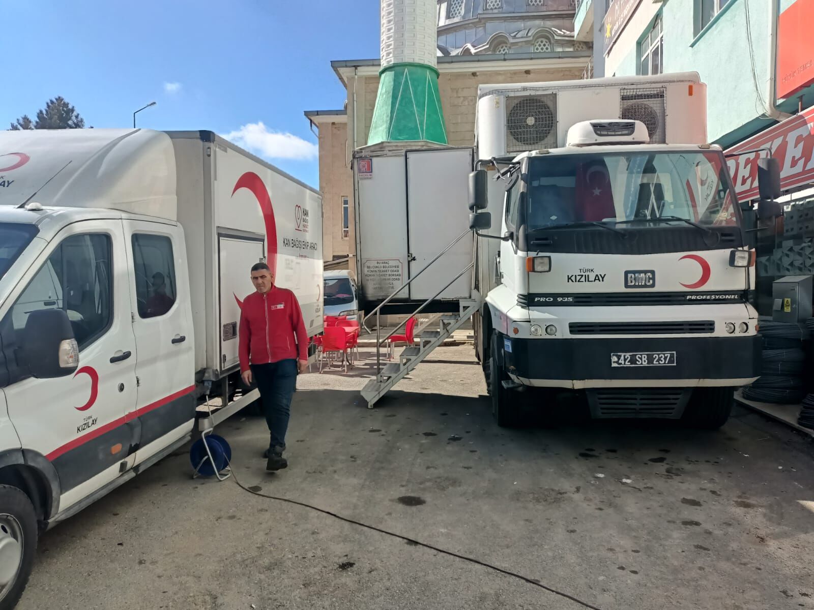 Hüyük'te kan bağışı etkinliği düzenlendi