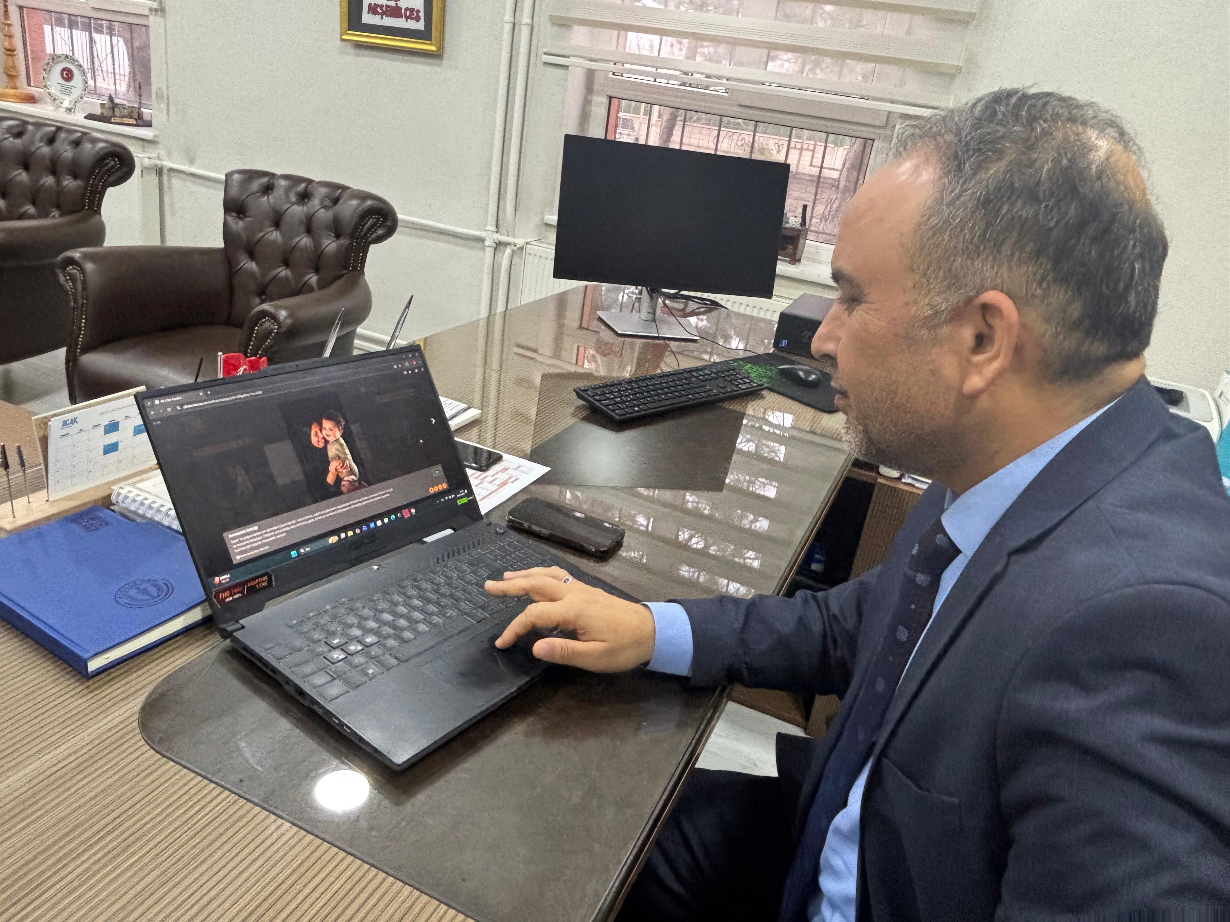 Konya Aile ve Sosyal Hizmetler İl Müdürü Topal, AA'nın 'Yılın Kareleri' oylamasına katıldı