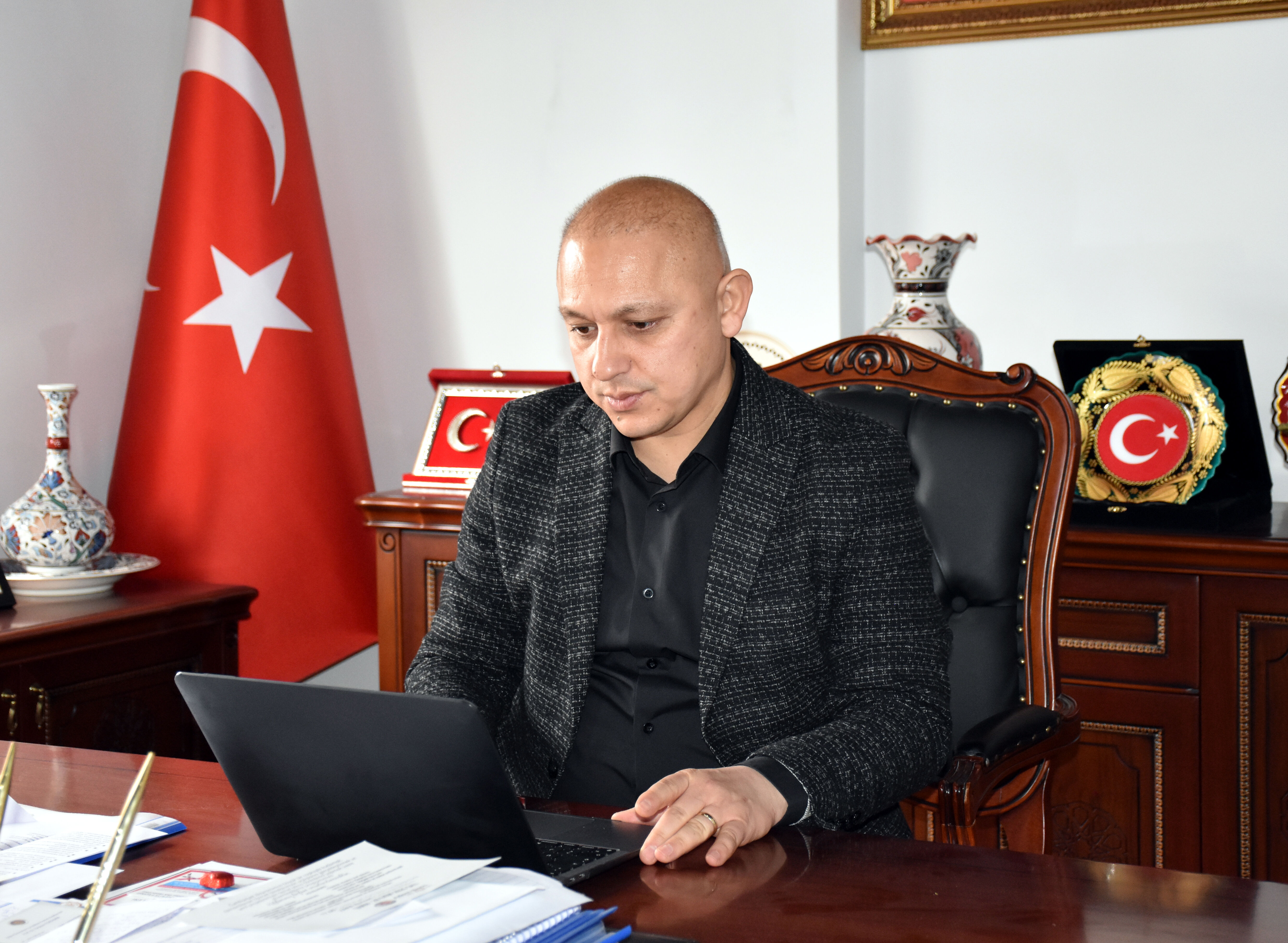 Kırıkkale Belediye Başkanı Önal, AA'nın 'Yılın Kareleri' oylamasına katıldı