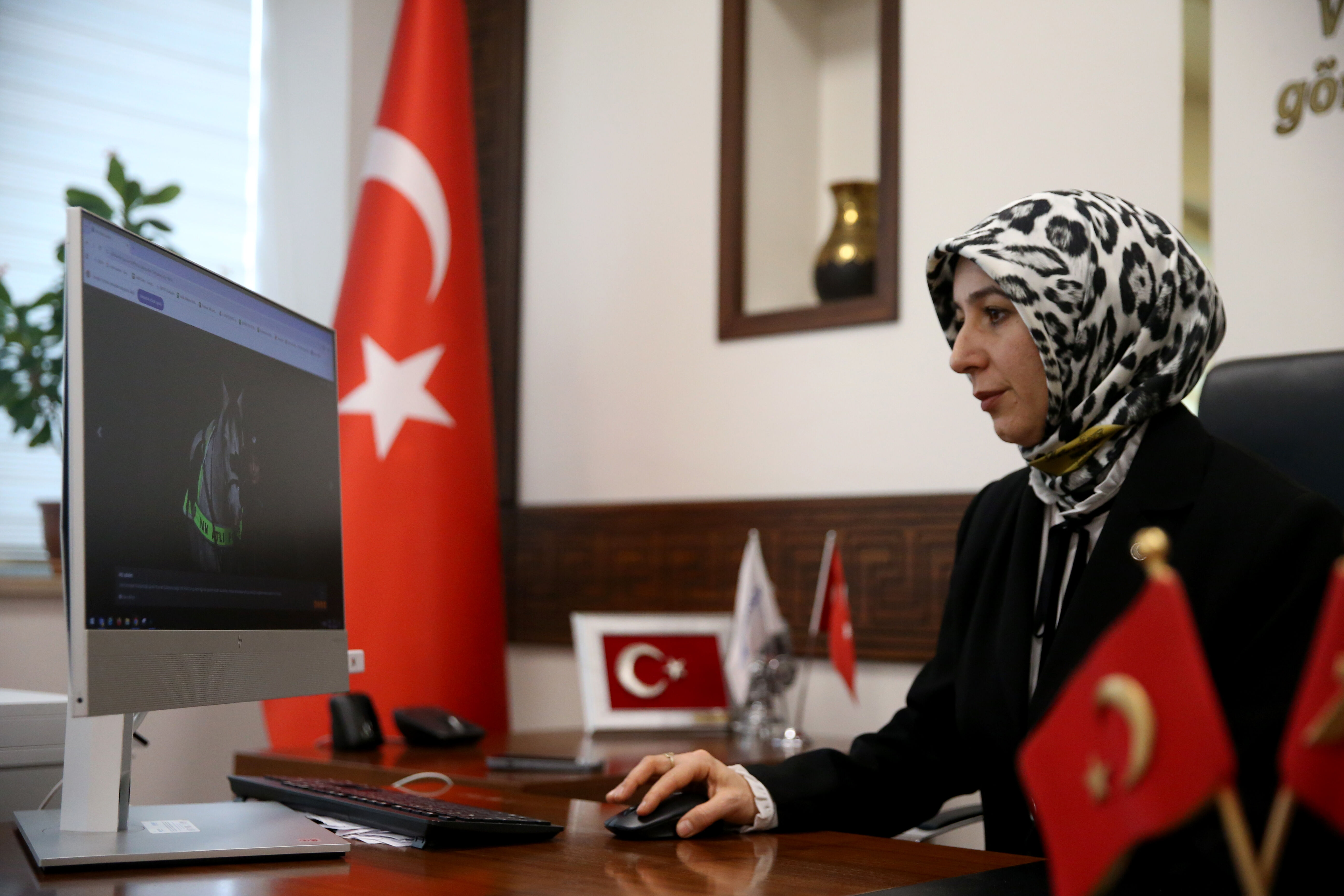 İŞKUR Kayseri İl Müdürü Ak, AA'nın 'Yılın Kareleri' oylamasına katıldı