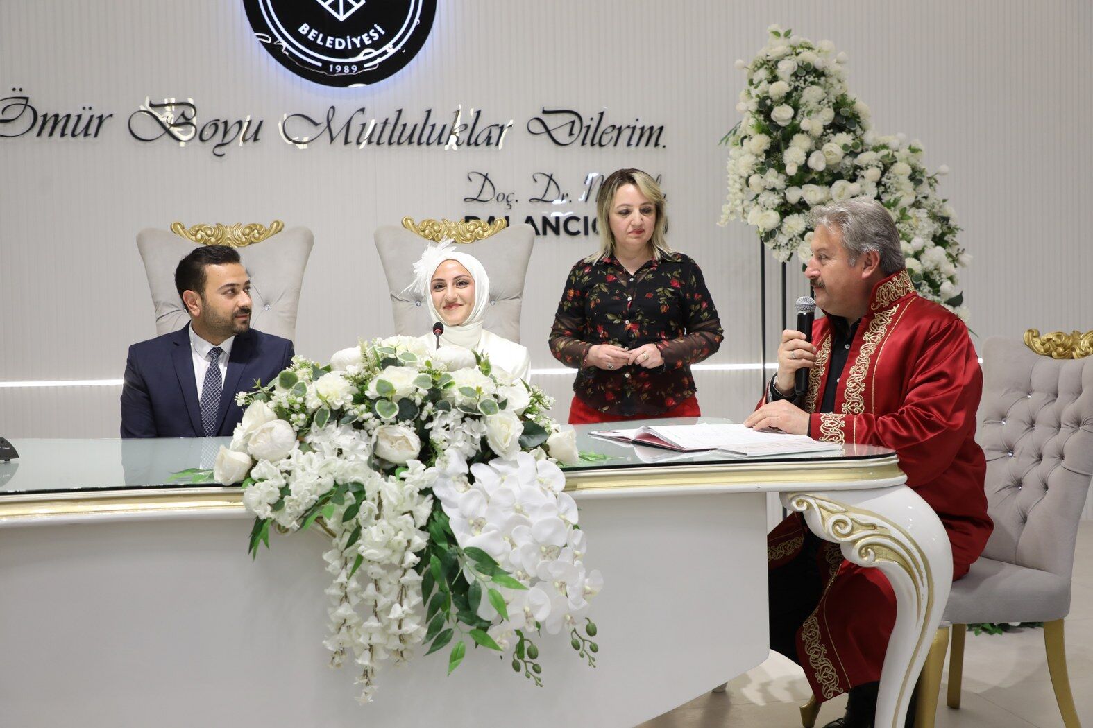 Melikgazi Belediyesinin nikah salonlarında 2025 yılında 4 bin çift 'evet' dedi