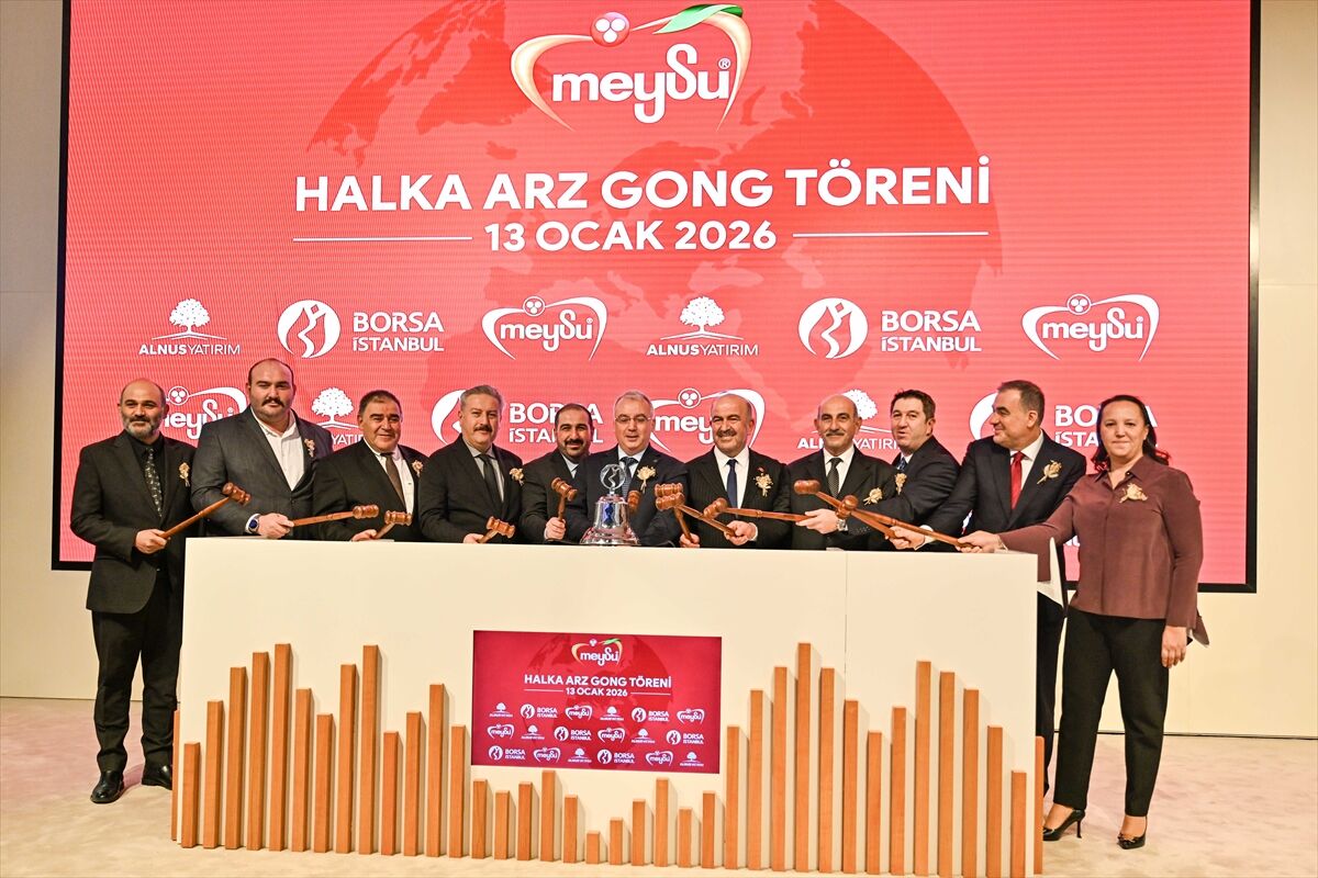 Borsa İstanbul'da gong Meysu Gıda Sanayi ve Ticaret AŞ için çaldı