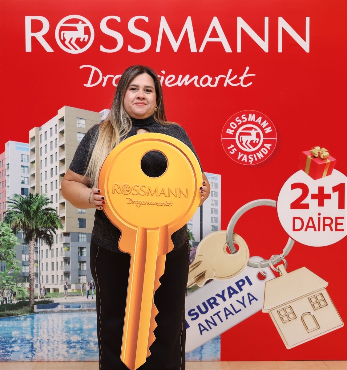 Rossmann'ın çekilişinde büyük ödül sahibini buldu