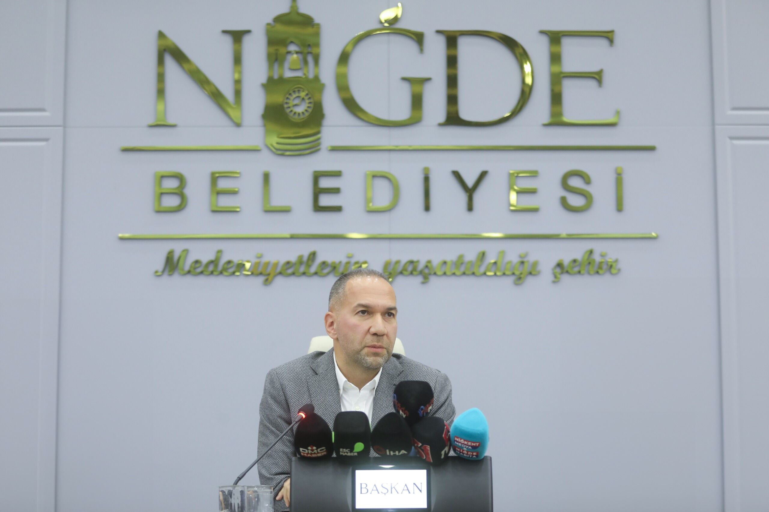 Niğde Belediye Başkanı Özdemir, basın mensuplarıyla buluştu