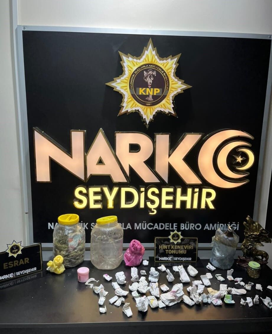 Seydişehir'de uyuşturucu operasyonunda 6 kişi yakalandı