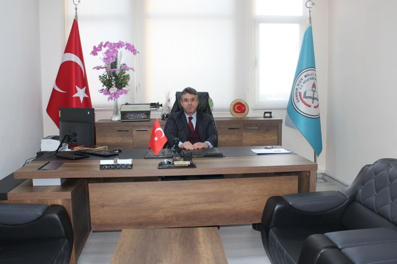 Çandır İlçe Milli Eğitim Müdürü Durak, görevine başladı