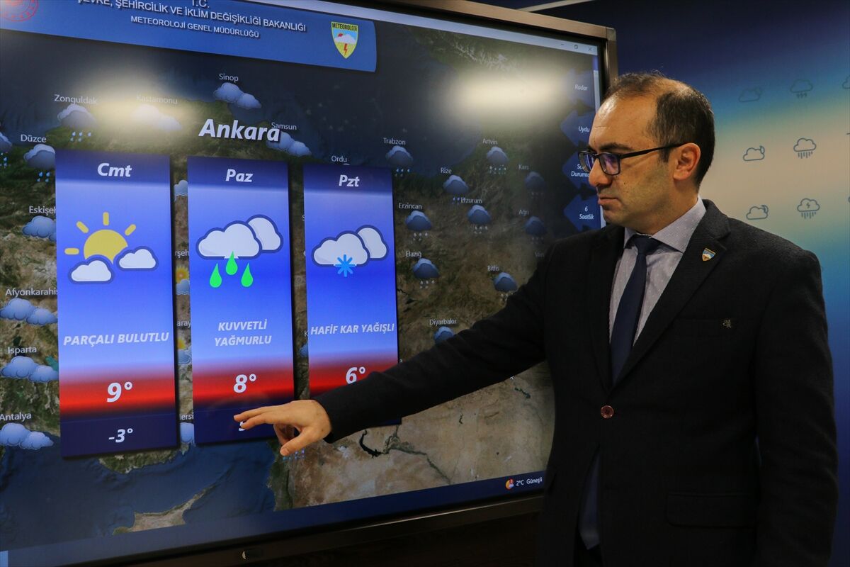 Hafta sonu yurdun büyük kesiminde yağışlı geçecek