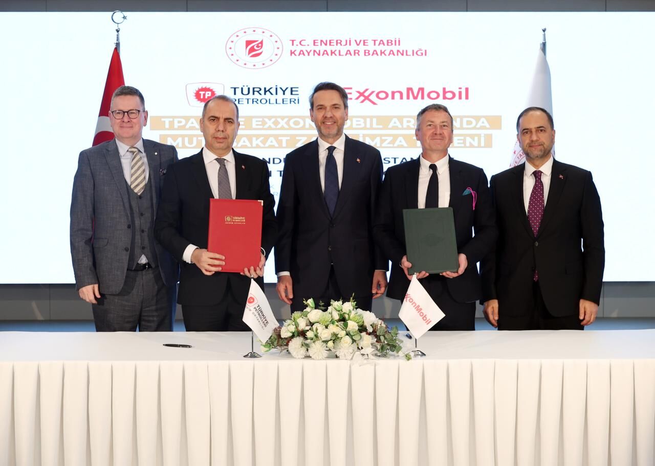 TPAO ve ExxonMobil arasında enerji alanında mutabakat zaptı imzalandı