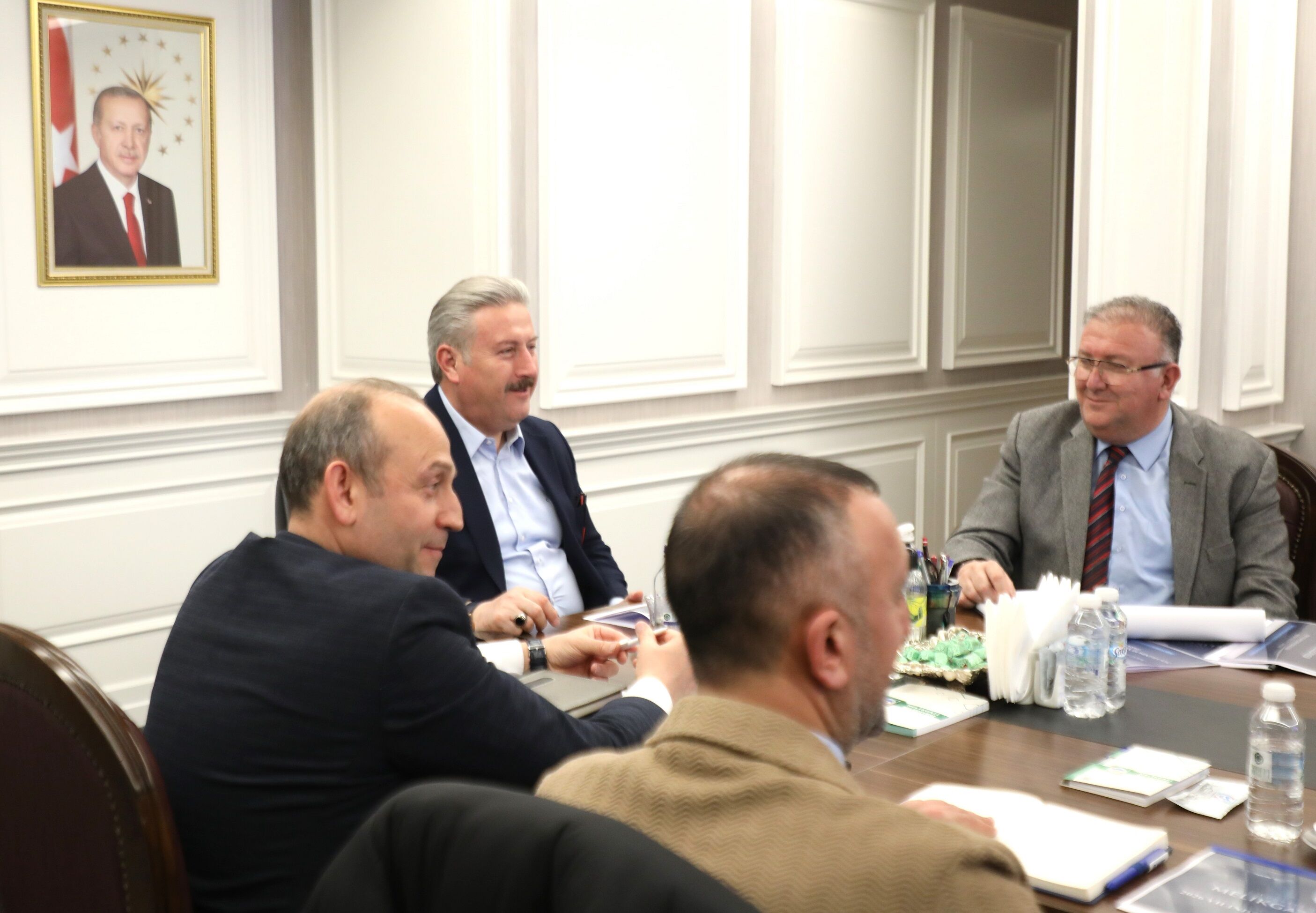 Melikgazi Belediye Başkanı Palancıoğlu, değerlendirme toplantısına katıldı