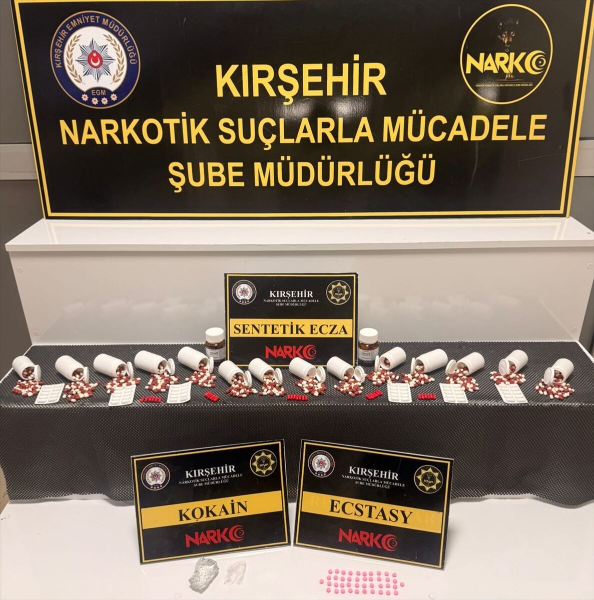Kırşehir'de uyuşturucu operasyonunda yakalanan 3 kişi tutuklandı