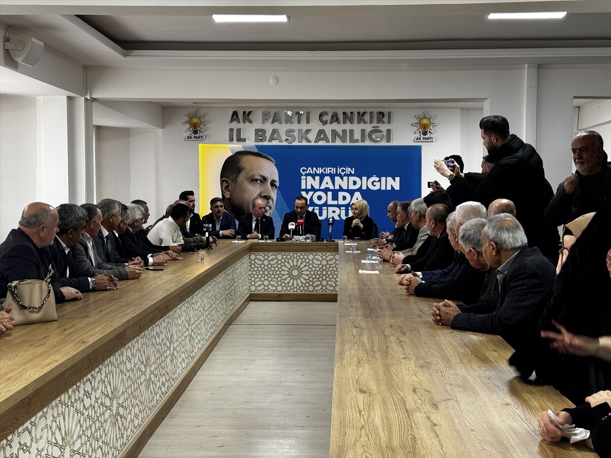AK Parti Çankırı İl Başkanı Erdoğan'dan üye sayısının artışına ilişkin açıklama