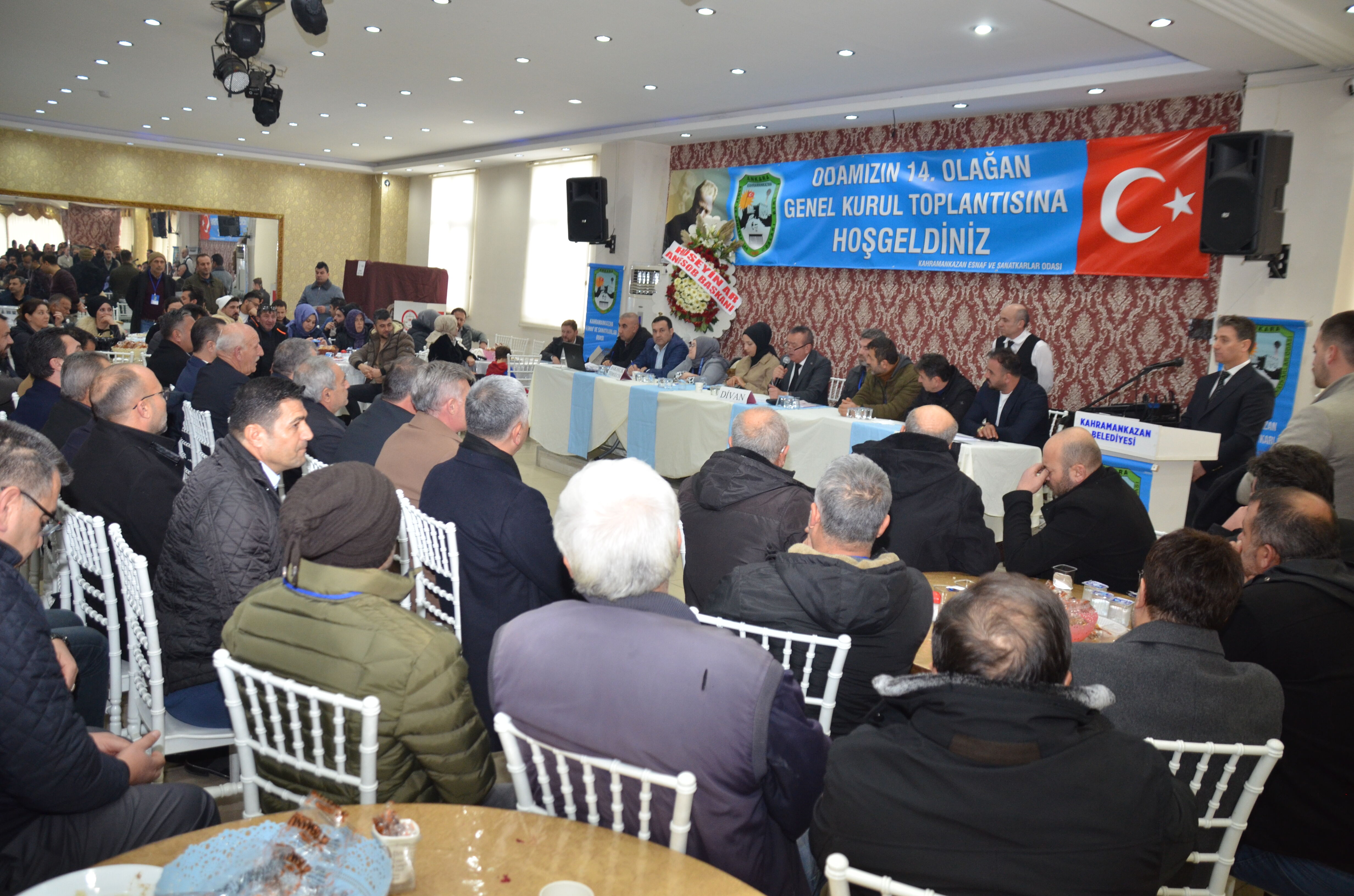 Kahramankazan Esnaf ve Sanatkarlar Odası başkanlığına Ali Günhız seçildi