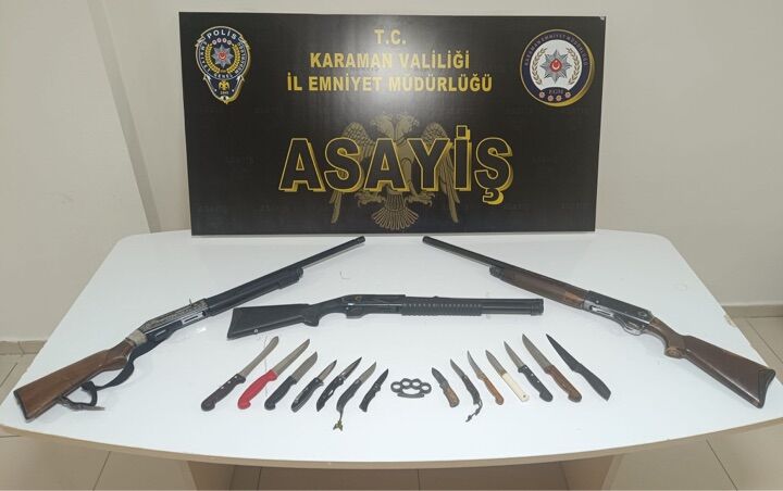 Karaman'da çeşitli suçlardan aranan 27 kişi yakalandı