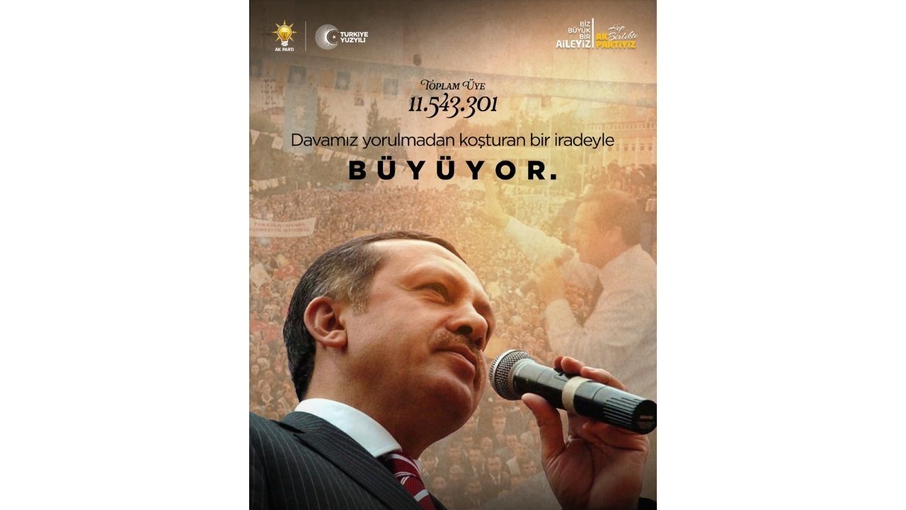 AK Parti ülke sınırlarını çevreleyecek kadar büyük