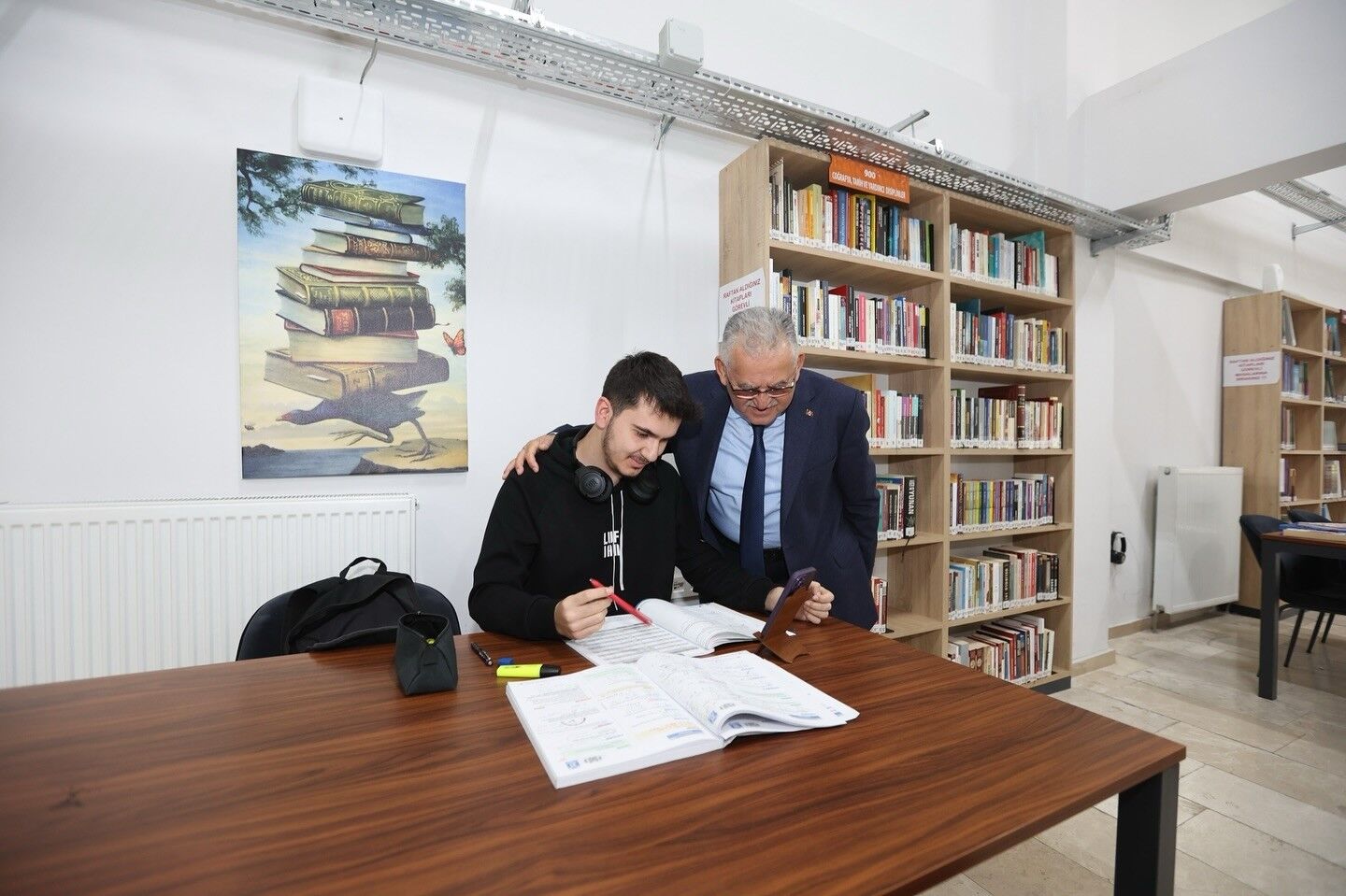 Büyükşehir Belediyesinin kütüphaneleri 2025 yılında 1 milyon 893 bin 821 kişiyi ağırladı