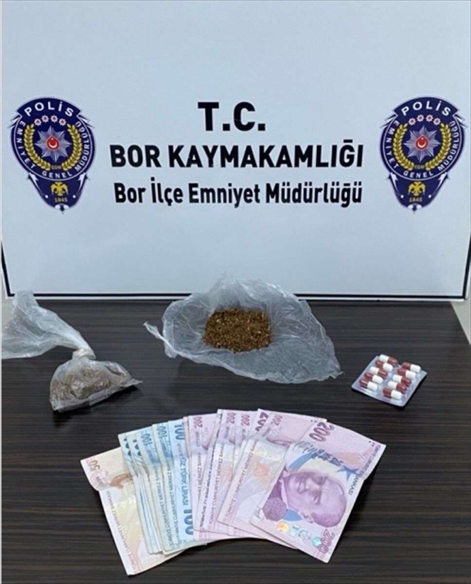 Niğde'de uyuşturucu operasyonunda 1 şüpheli tutuklandı