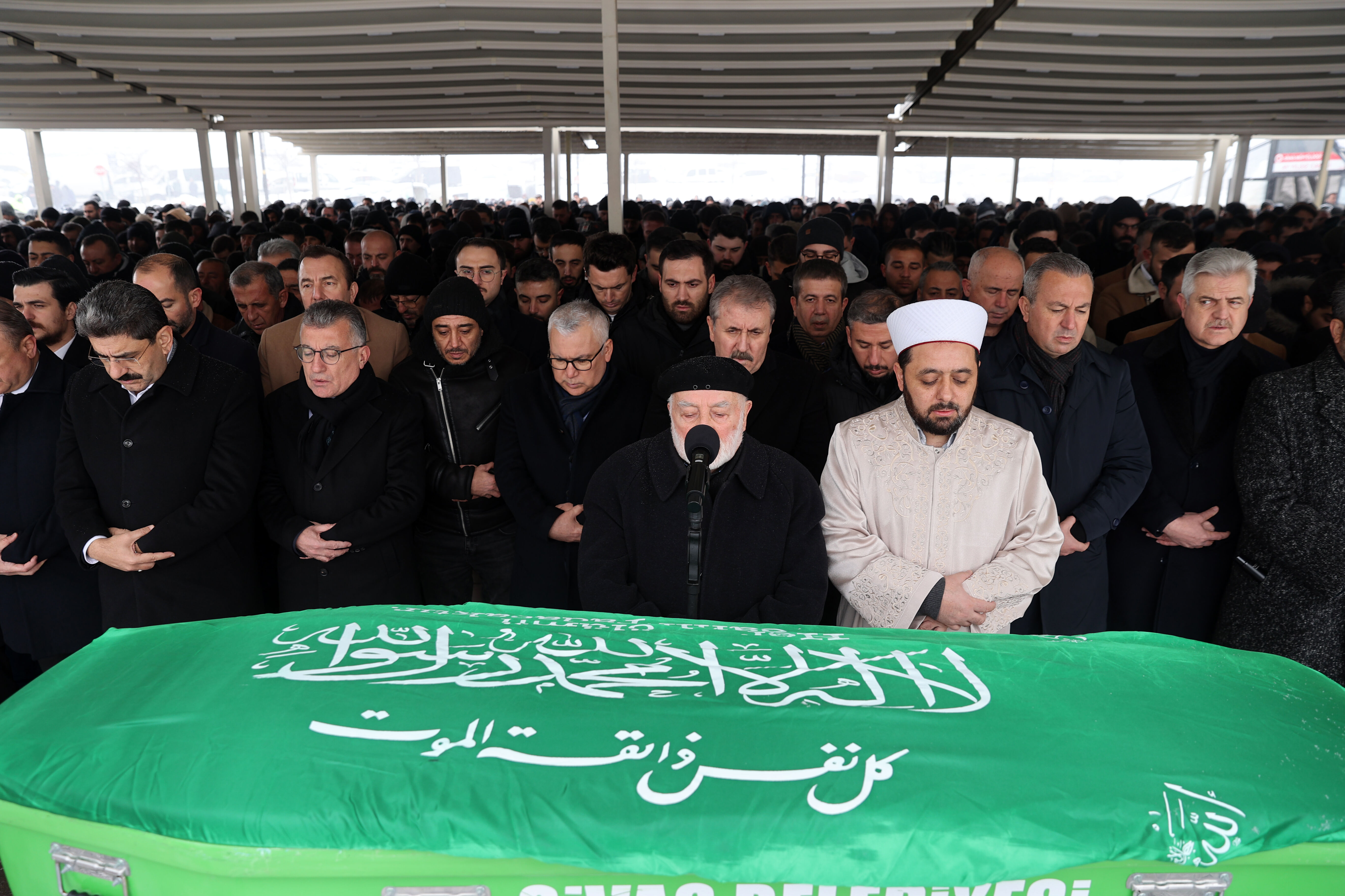 BBP Sivas İl Başkanı Polat son yolculuğuna uğurlandı