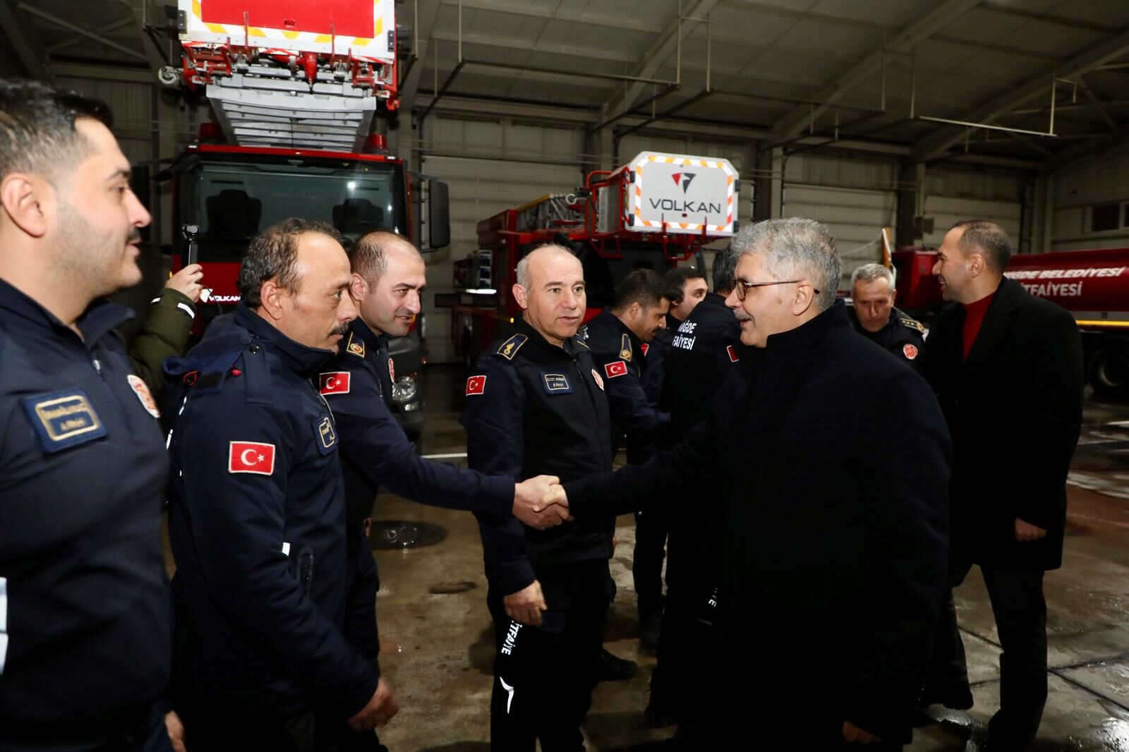 Kırıkkale, Niğde, Yozgat ve Kırşehir'de görevi başındaki personelin yeni yılı kutlandı