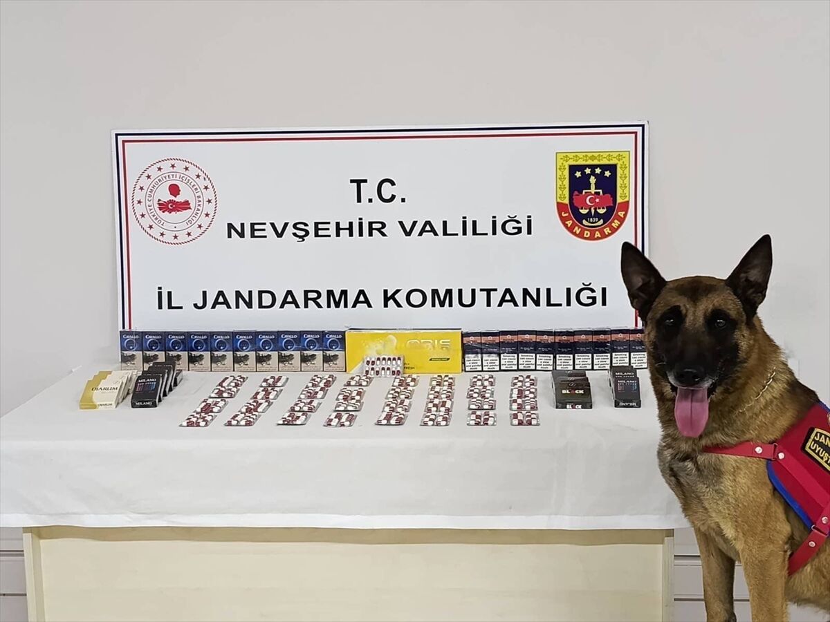 Nevşehir'de uyuşturucu operasyonunda 2 zanlı yakalandı