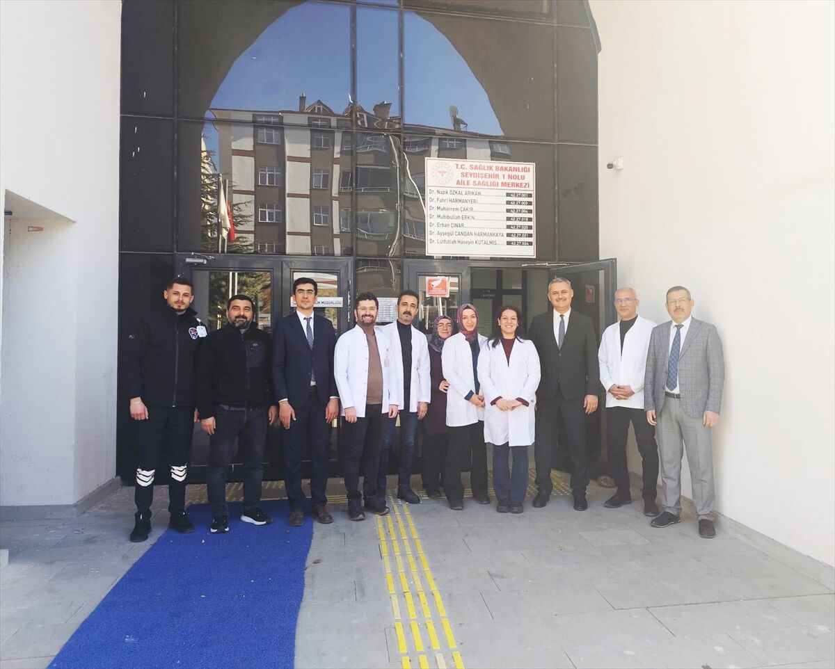 Konya İl Sağlık Müdürü Yavuz, Seydişehir'i ziyaret etti
