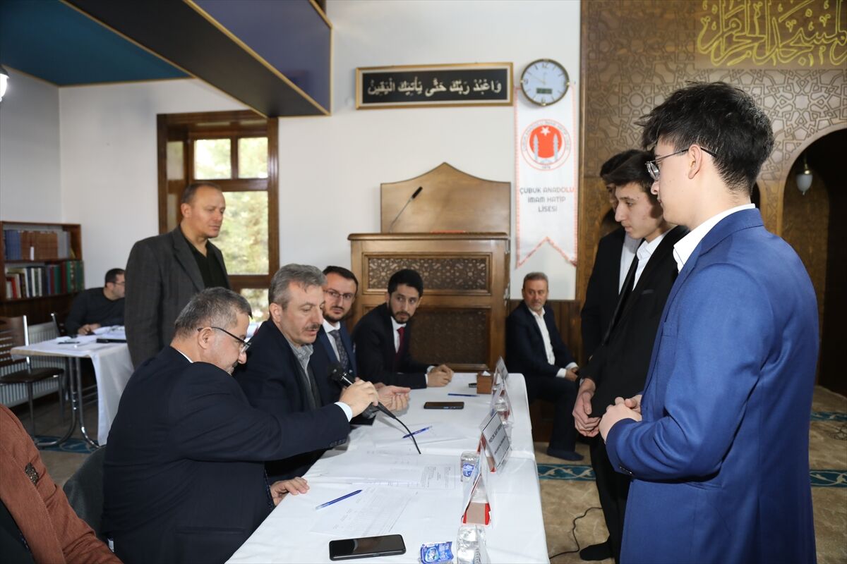 'Genç Bilaller Ezan Okuma Yarışması'nın Ankara finali yapıldı
