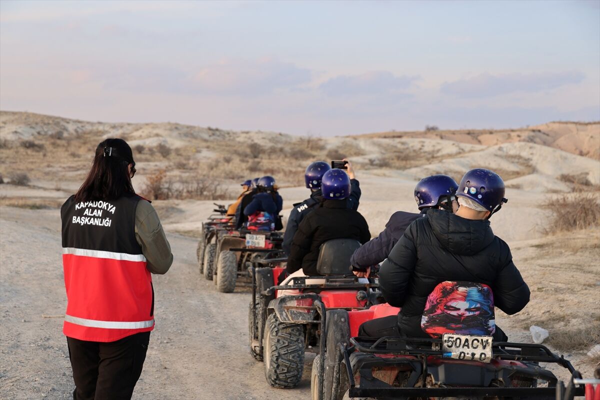 Kapadokya'da yeni yıl öncesi safari tur faaliyeti yürüten acentalar denetlendi