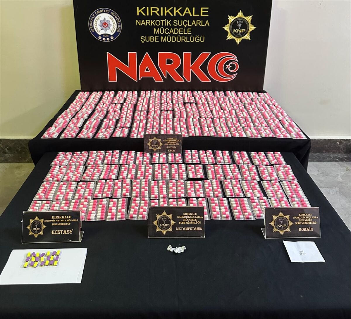 Kırıkkale'de uyuşturucu operasyonunda 4 zanlı tutuklandı