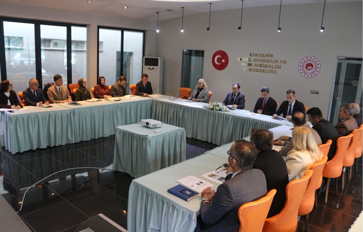 Eskişehir Çevre, Şehircilik ve İklim Değişikliği İl Müdürlüğünün yıl sonu değerlendirme toplantısı yapıldı
