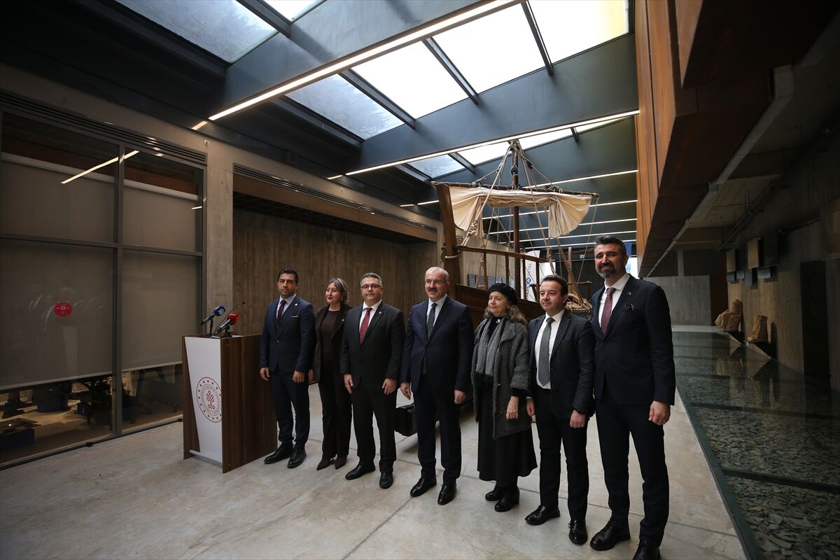 Çanakkale'de Troya Müzesi Denizcilik Sergi Alanı açıldı