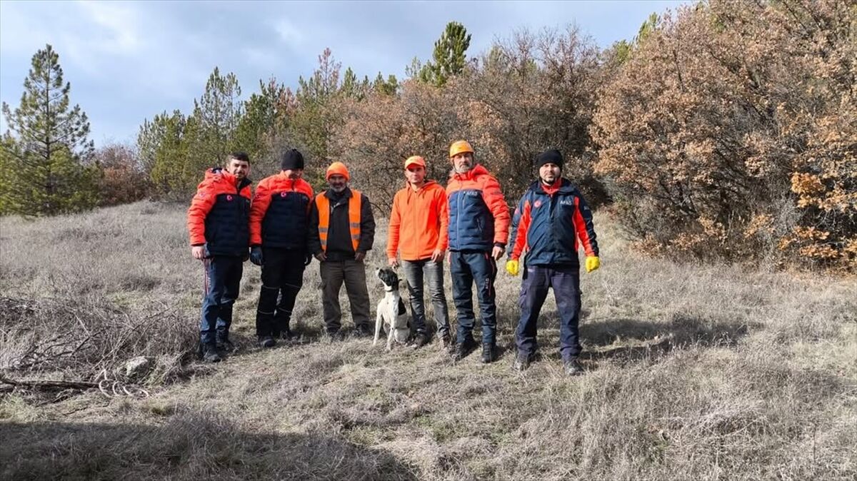 Eskişehir'de av sırasında çukura düşen köpek AFAD ekiplerince kurtarıldı