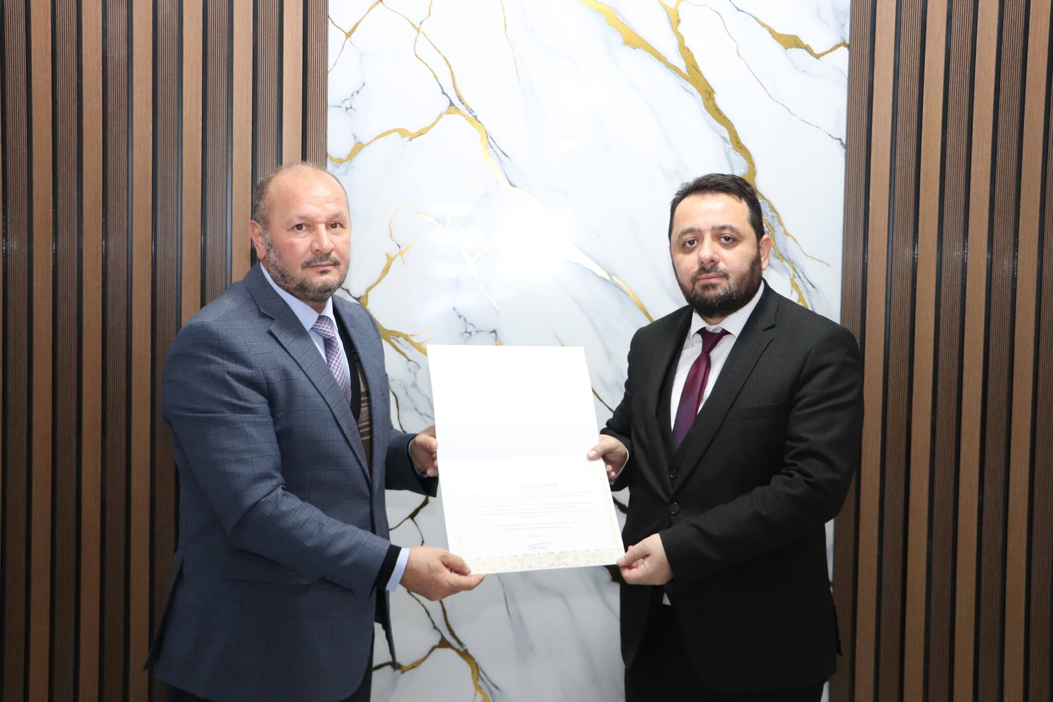 Ulaş'ta din görevlilerine teşekkür belgesi verildi