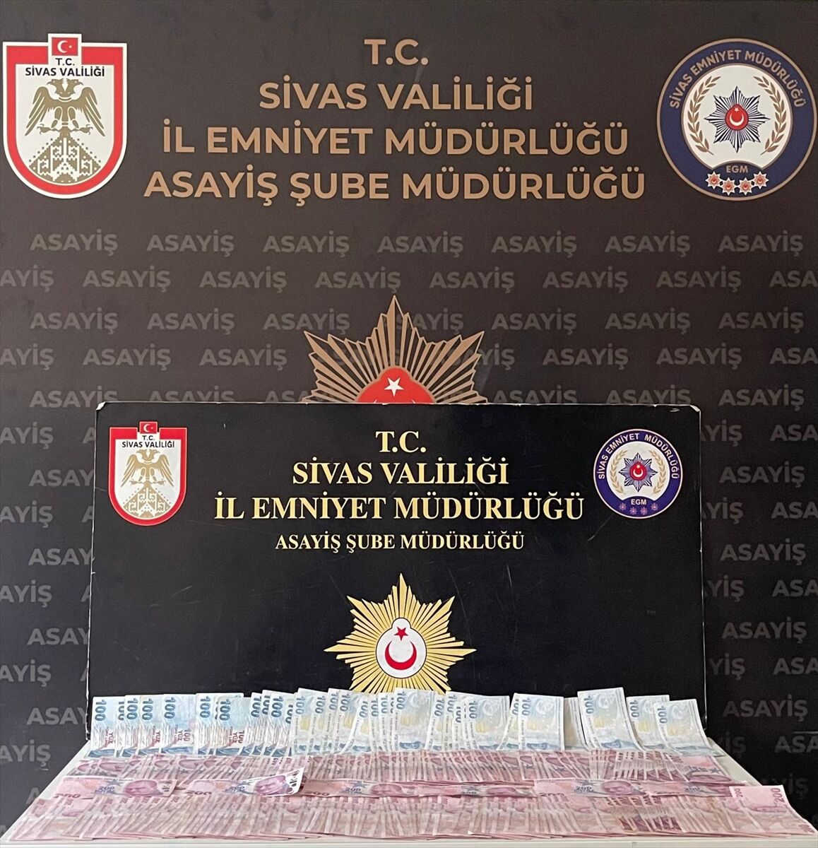 Sivas'ta camiden hırsızlık yapan şüpheli tutuklandı