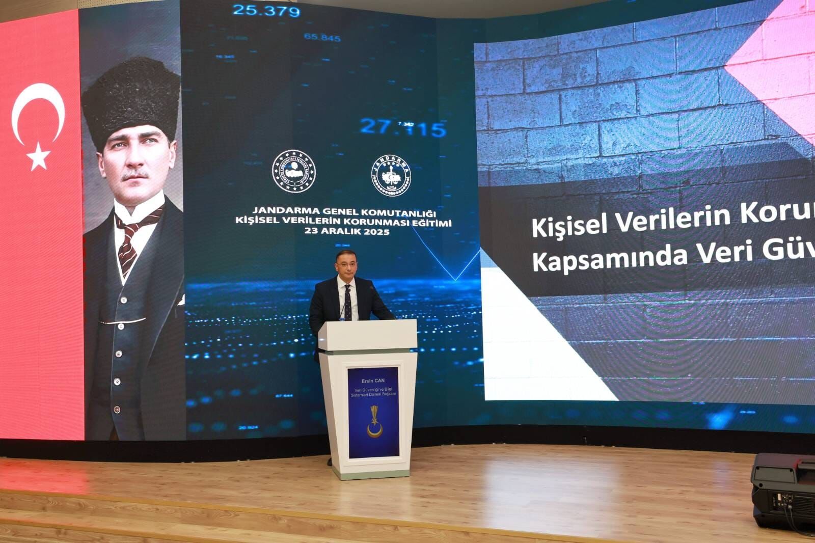 Jandarma personeline Kişisel Verilerin Korunması Kanunu kapsamında eğitim verildi