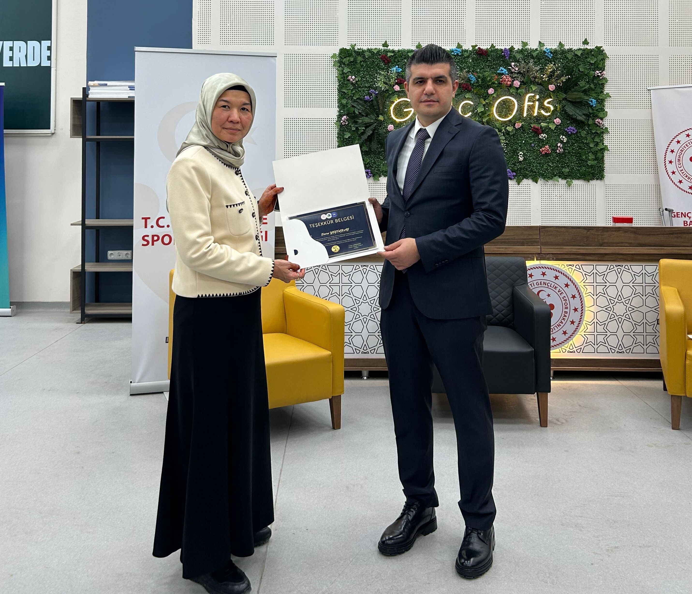 Kırşehir'de üniversite öğrencilerine kaymakamlık mesleğini anlatıldı