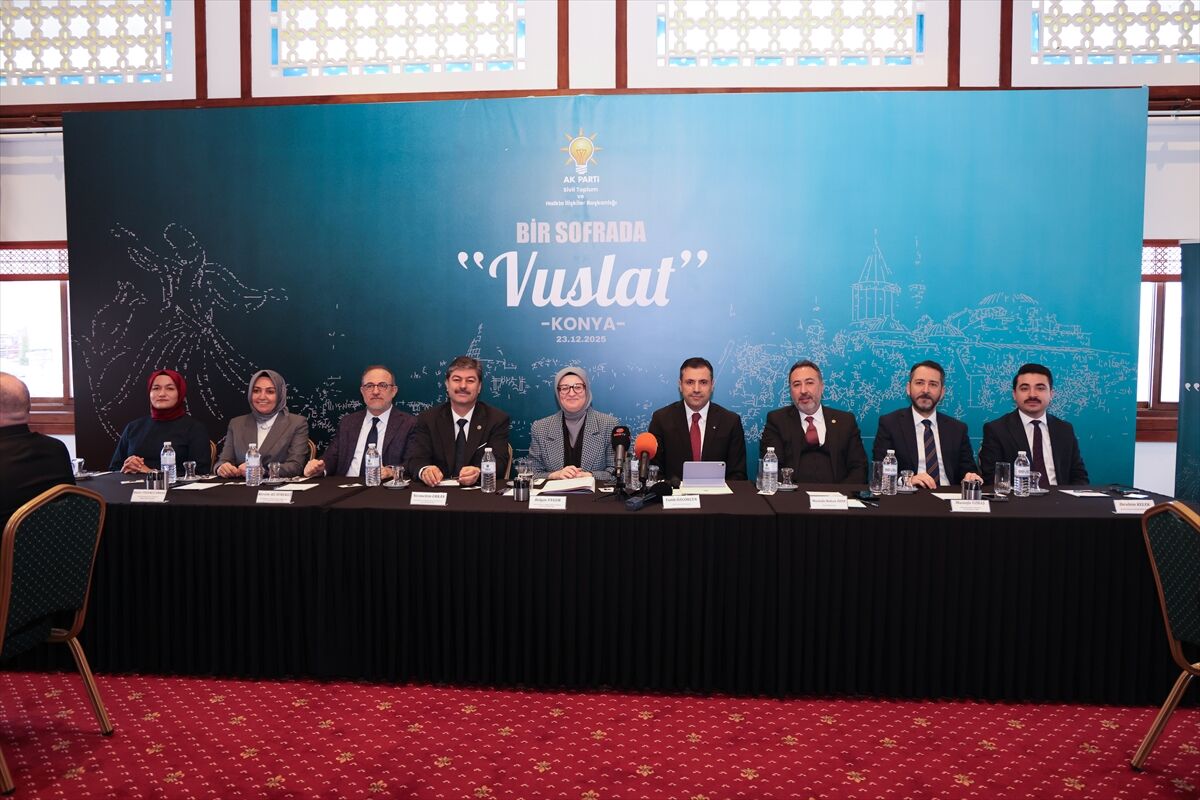 AK Parti Genel Başkan Yardımcısı Uygur, Konya'da konuştu: