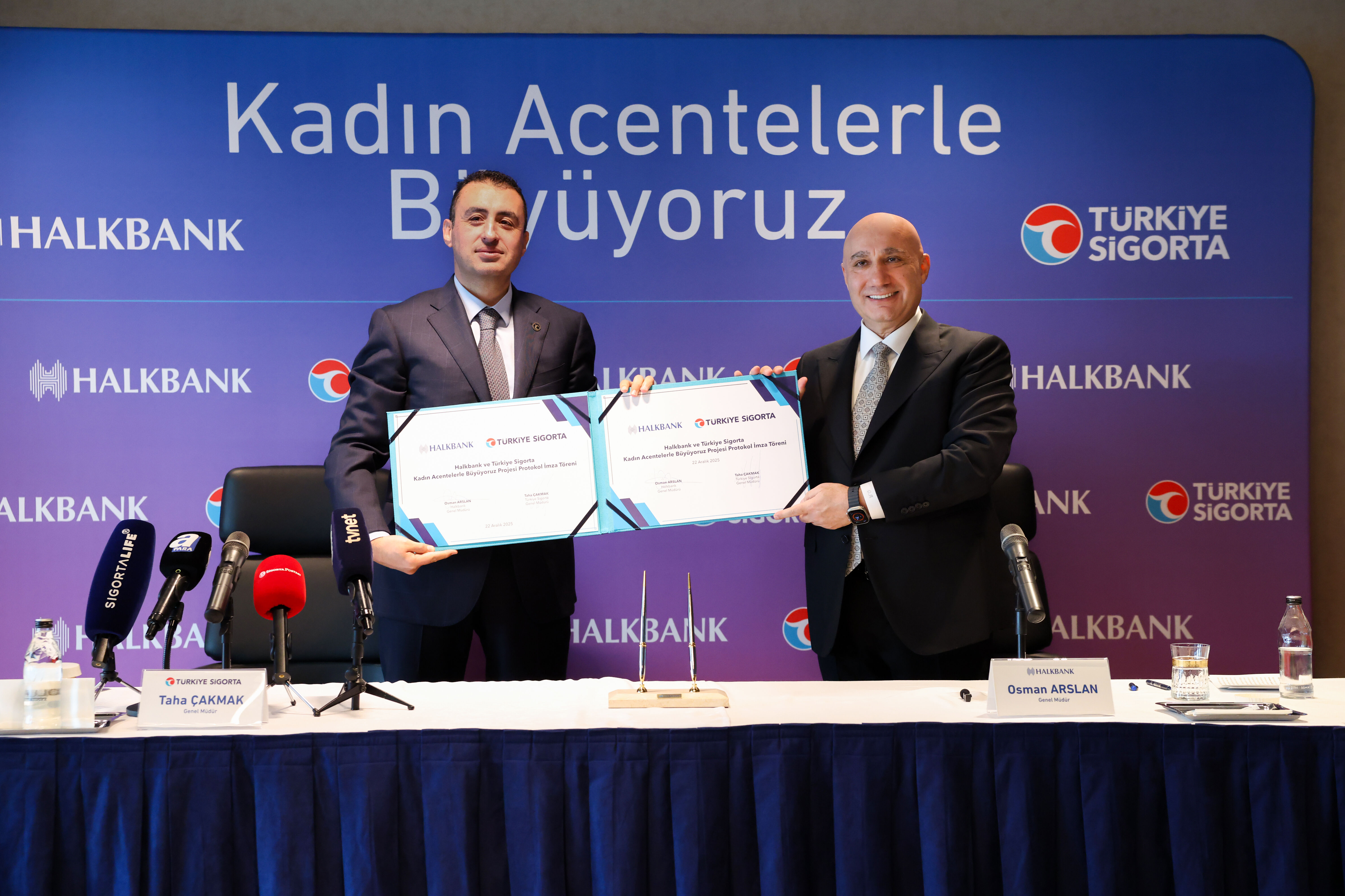 Halkbank ve Türkiye Sigorta kadın girişimciler için güçlerini birleştirdi