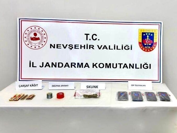 Nevşehir merkezli uyuşturucu operasyonunda 5 zanlı yakalandı