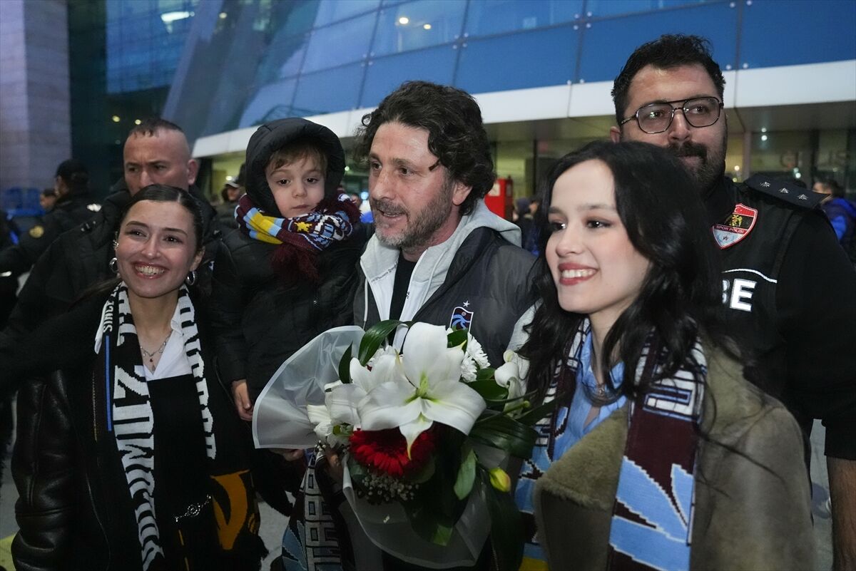 Trabzonspor kafilesi Ankara'ya geldi