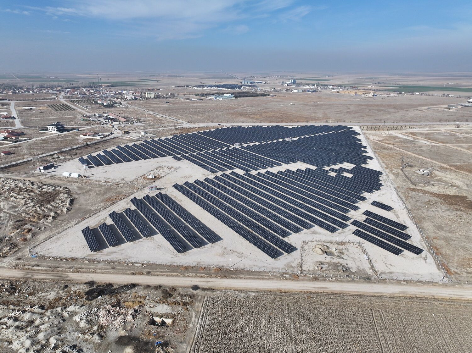 Konya'da İsmil Güneş Enerjisi Santrali tamamlandı
