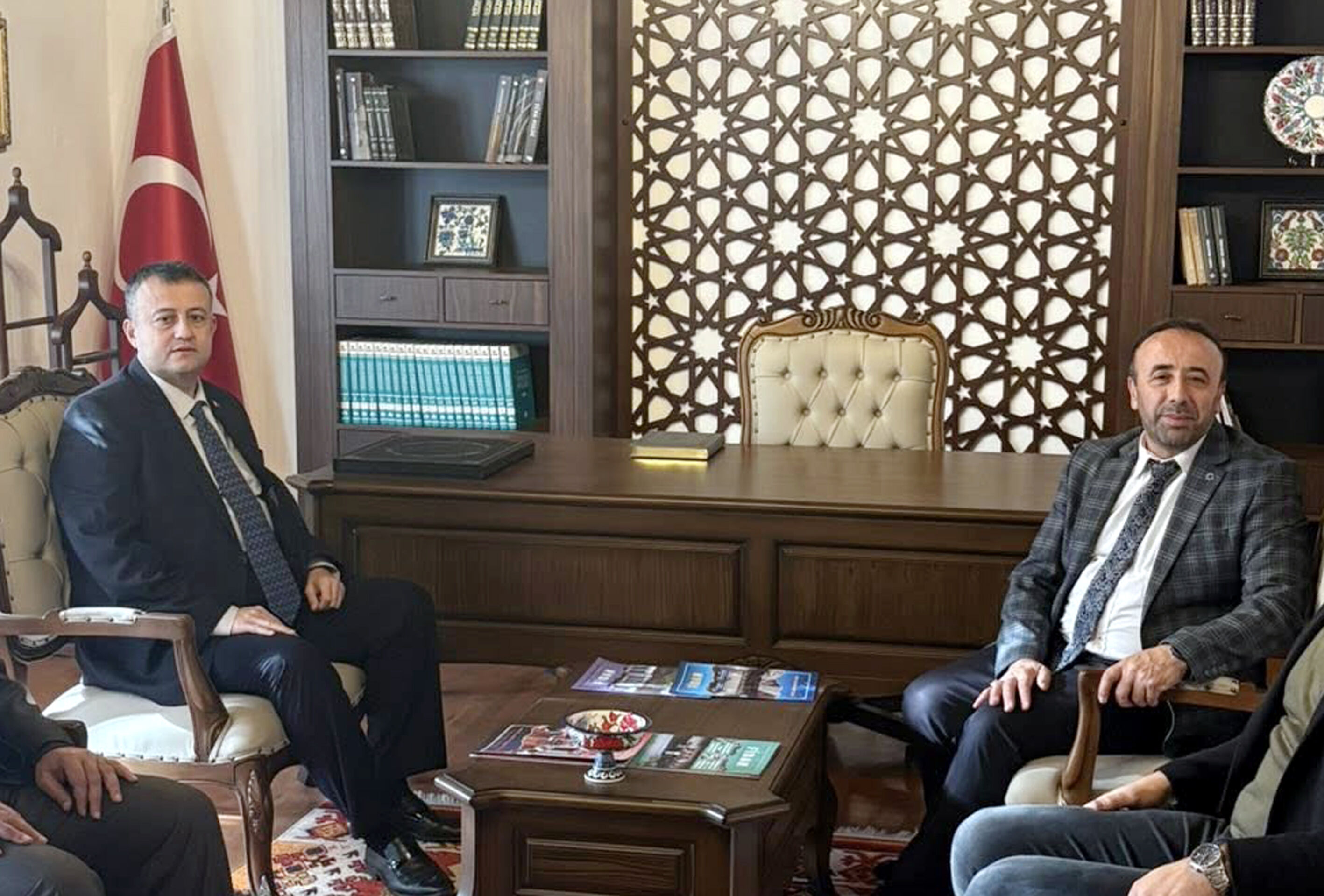 AK Parti Beypazarı İlçe Başkanı Etili'den İl Müftü Yardımcısı Arcaklıoğlu'na ziyaret
