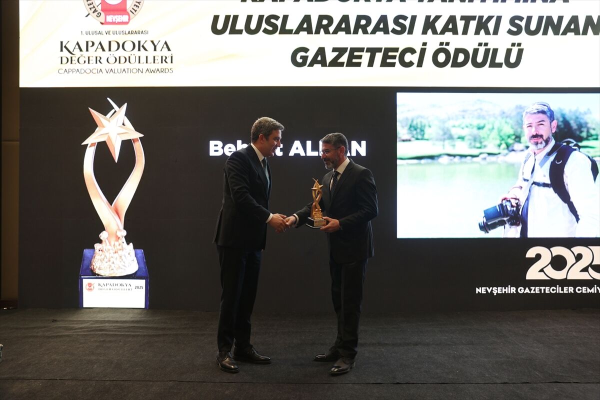 'Kapadokya Değer Ödülleri' sahiplerine verildi