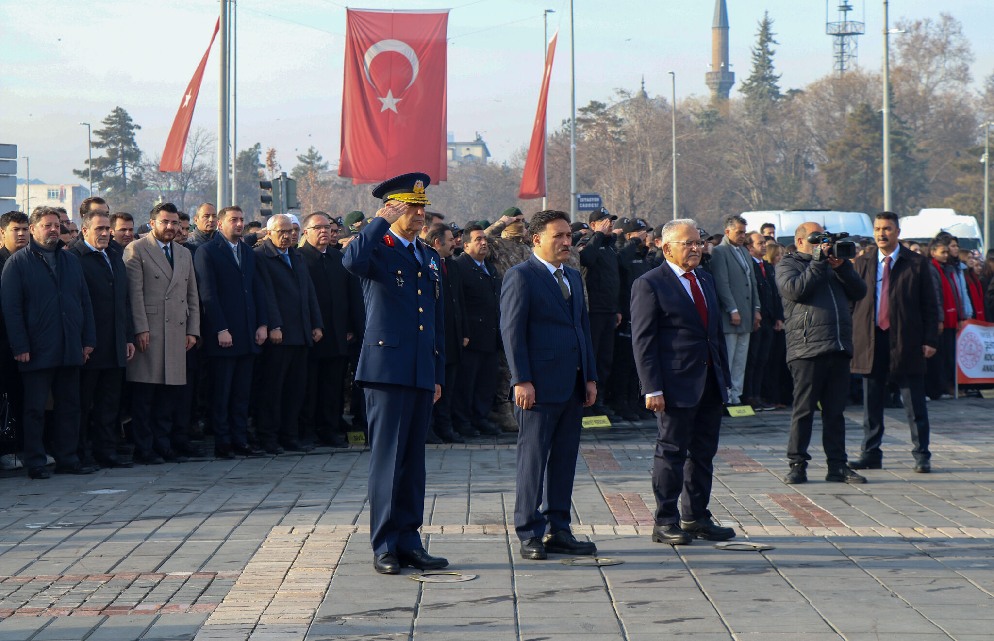 Atatürk'ün Kayseri'ye gelişinin 106. yıl dönümü kutlandı